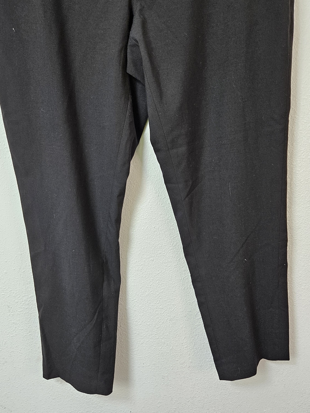 Frank and Oak Women's Dress Pant Size 12 Eleanor Slim Fit High Rise New Black - Picture 2 of 9